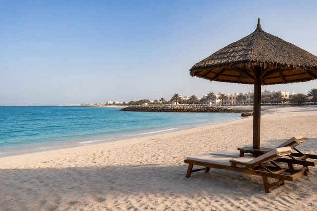 Beach Day experience in the UAE