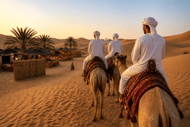 Camel Riding experience in the UAE