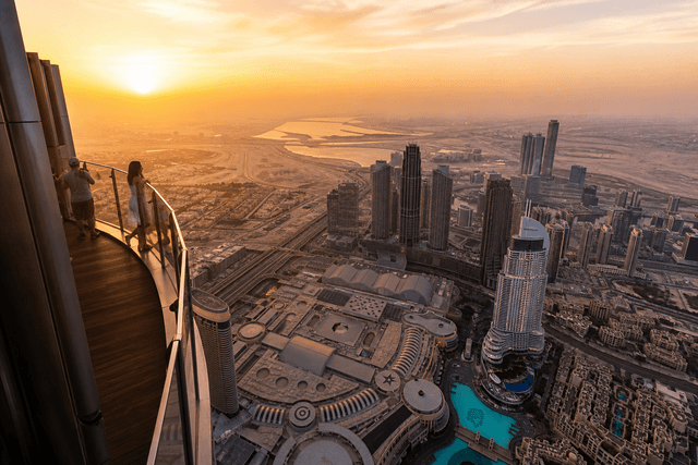 Observation Deck Visit experience in the UAE