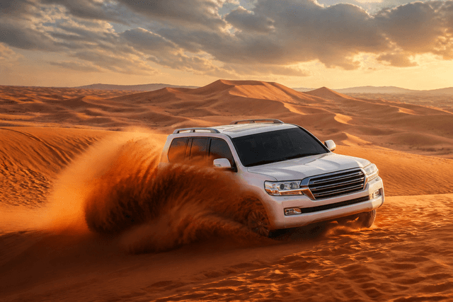 Dune Bashing experience in the UAE