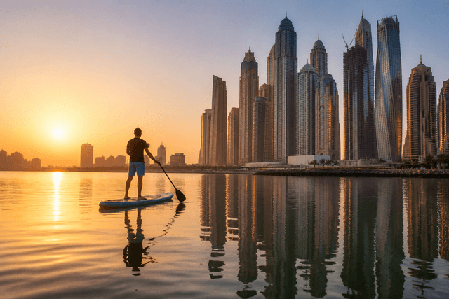 Stand-Up Paddleboarding experience in the UAE